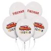 Ballonnen Fireman Brandweer 5 Stuks
