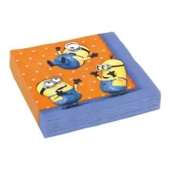 Servetten Minions Oranje 20 Stuks