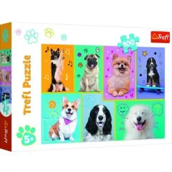 Puzzel Honden 100 Stukjes