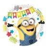Bordjes Minions Party Time 8 Stuks