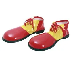 Clownsschoenen Rood Geel