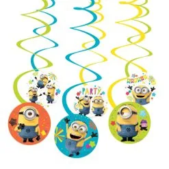 Hangdecoraties Minions 6 Stuks