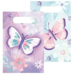 Uitdeelzakjes Vlinders Papier 8 Stuks