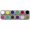 Grimas Schmink Palette 12 Kleuren A