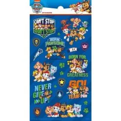 Stickers Paw Patrol Never Give Up 21 Stuks