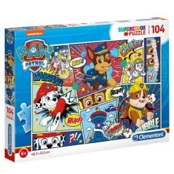 Puzzel Paw Patrol Action 104 Stukjes