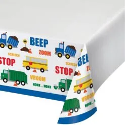 Tafelkleed Verkeer 121cm X 223cm