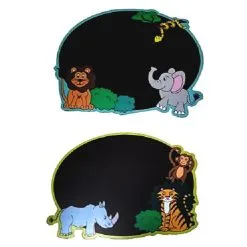 Krijtbord Jungle En Safari 2 Stuks