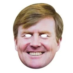 Masker Koning Willem Alexander