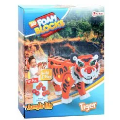 3D Constructiefoam Tijger