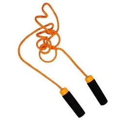 Springtouw Met Glitter Oranje