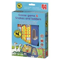 Ganzenbord En Ladderspel Compact Edition