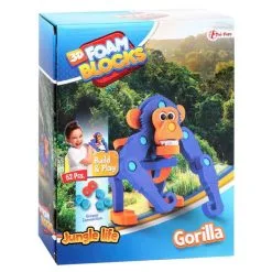 3D Constructiefoam Gorilla