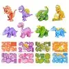 3D Puzzels Dinosaurus 8 Stuks
