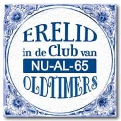 Tegel 65 Jaar Erelid