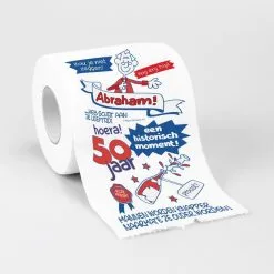 Toiletpapier 50 Jaar Abraham