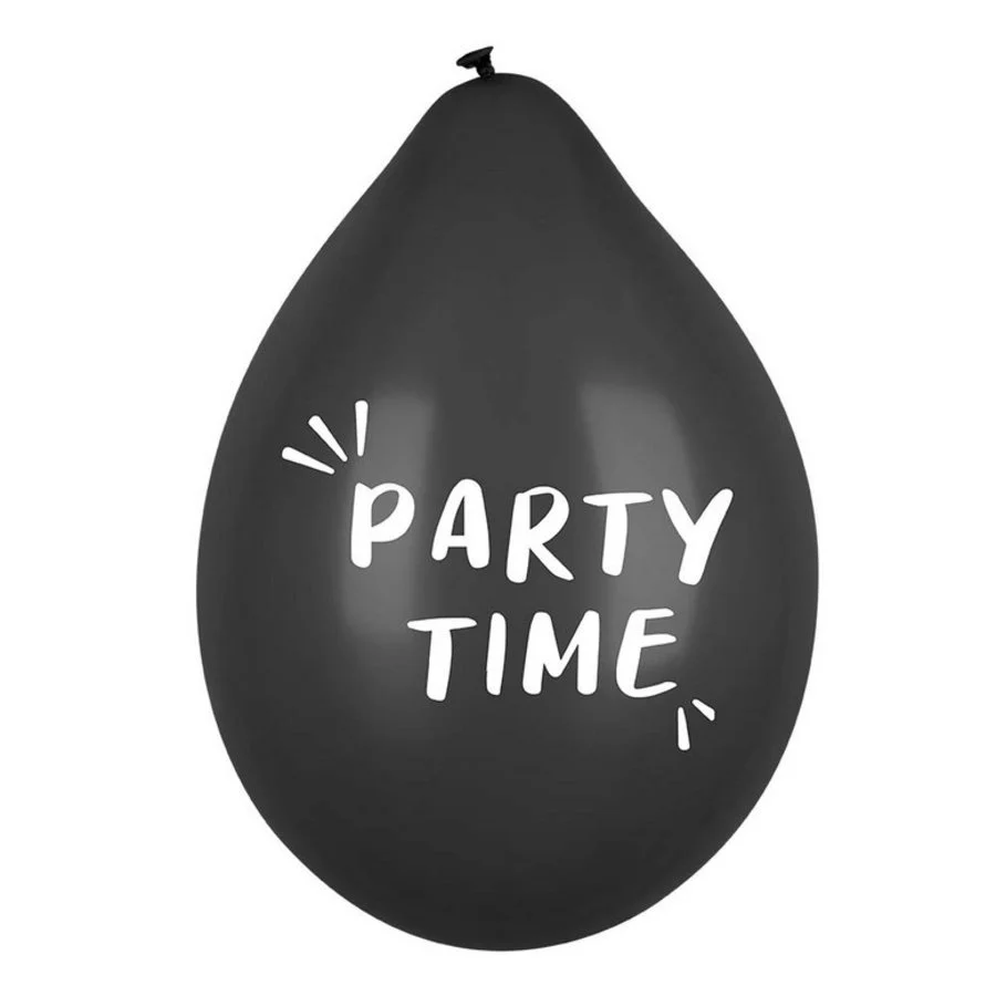 Ballonnen Party Time 6 Stuks - Afbeelding 4