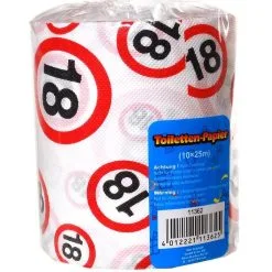Toiletpapier 18 Jaar Verkeersbord