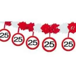 Slinger Papier Verkeersbord 25 Jaar