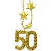 Ketting 50 Jaar Goudkleurig