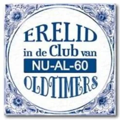 Tegel 60 Jaar Erelid