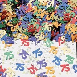 Confetti Glitter 75 Jaar