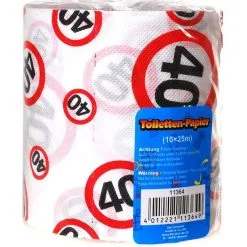 Toiletpapier 40 Jaar Verkeersbord