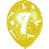 7 Jaar Ballonnen Rondom Bedrukt